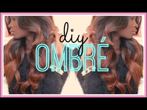 how to draw ombre hair