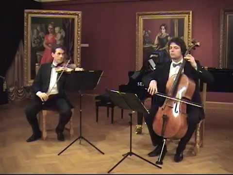 Д. Россини Два дуэта для скрипки и виолончели из оперы "Севильский цирюльник"