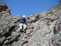 Downclimbing Crestone Needle