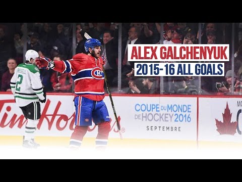 Alex Galchenyuk's All Goals from the 2015-2016 NHL Season
