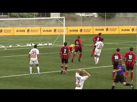 Canterbury Utd v Waitakere Utd  ASB PREMIERSHIP highlights(18.12.2011)