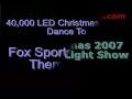 40,000 LED Christmas Lights Dance To NFL On Fox Theme Song