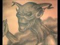 Black and Grey Tattoo on side and stomach Black and Grey Tattoo on side and stomach