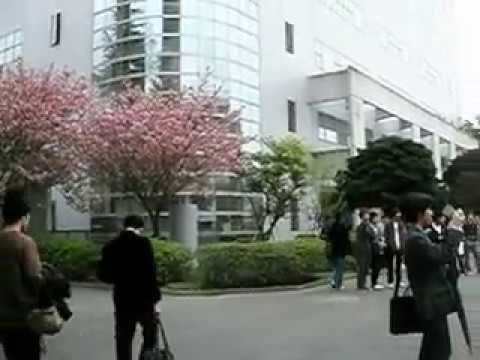 明治大学校歌(生田校舎デモンストレーション)