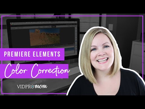 Color Correction in Adobe Premiere Elements 2018