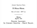 high resolution and stereo sound:
http://www.youtube.com/watch?v=ubhjdgeimo0&fmt=18
(original sound was only 32 kbps, though)

agnus dei, from johann sebastian bach's mass in b minor, bwv 232.

philippe jaroussky, countertenor.

le concert spirituel, conducted by herv� niquet.

salle pleyel, paris - february 10, 2008.

m.d.