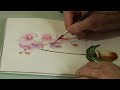 Watercolor Painting: An Orchid : Watercolor Painting an Orchid: Blossom Layers