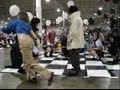 yay! cosplay chess! random cosplayers in a human chess battle (i'm the sakura t__t) thanks to sarah for video taping this!
