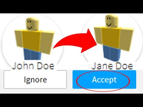 I Just Added John Doe And Jane Doe Accounts In Roblox