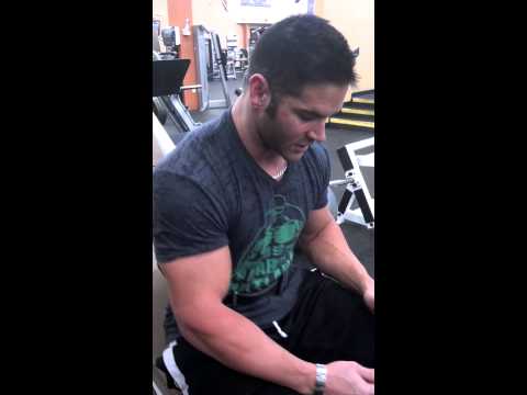 how to train legs with a bad back