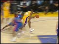 Kobe Bryant AMAZING Spinning Fade Away Jump Shot vs Pistons
