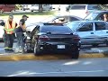 Grand Am Uprighted After Arlington Heights Accident