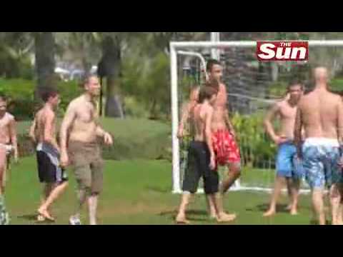 John Terry plays casual game of football in Dubai