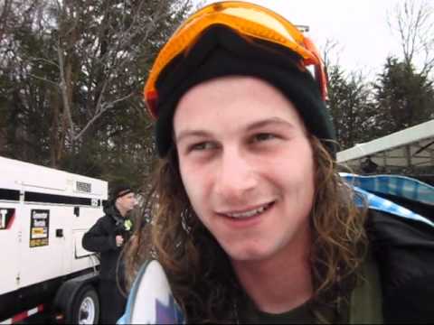 US Snowboarding Open - Luke Haddock interviewed by Ralph C. about The Jam plan, Jason Dubois from Quebec who came in 4th in Slopestyle. Meet Slopestyle ladies winners Enni Rukajarv...