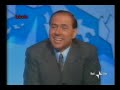 Berlusconi intervistato da Enzo Biagi