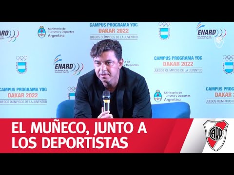Emotiva charla de Gallardo en el CeNARD [COMPLETA]