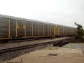 BNSF #143 Leads Autotrain, FURX unit, Part 2 of 2, Joliet IL