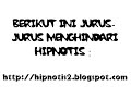 Tips mencegah hipnotis