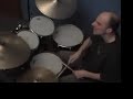 Funky Drum Solo : Me playing my new Fidock Bubinga snaredrum