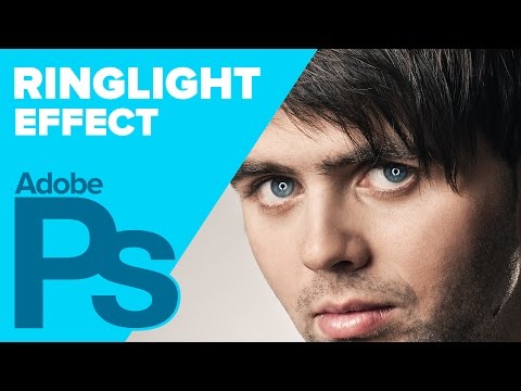 ring - In this tutorial, learn how to create a RING LIGHT effect in Adobe Photoshop, using a custom shape, layer styles, and blending tweaks. Support my content: http://www.patreon.com/howardpinsky...