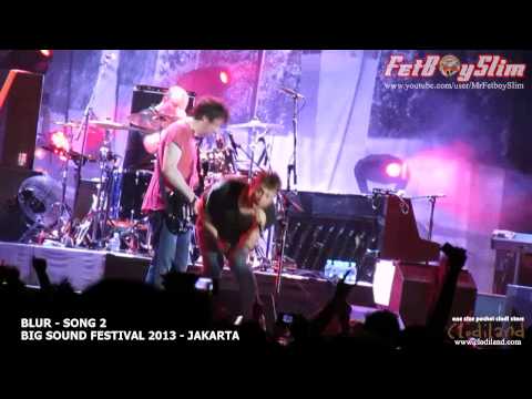 Blur - BLUR live at Big Sound Festival Lapangan D Senayan Jakarta, Indonesia 15 May 2013.