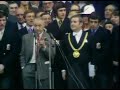 Shanks speaks to the people Shanks speaks to the people