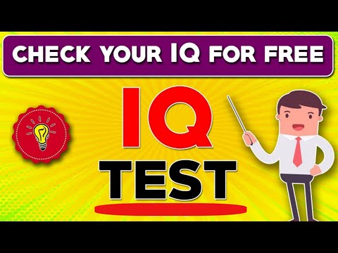 Intelligence Test (2018) : Real online IQ Test