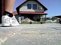 me skating  ollie