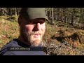 Kristoffer and his dog Frøya woke up in their camp this morning by 4 jays eating some leftovers. The weather is beautiful and they are enjoying every second.