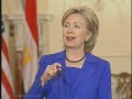Clinton Promises Proposals for Middle East Peace