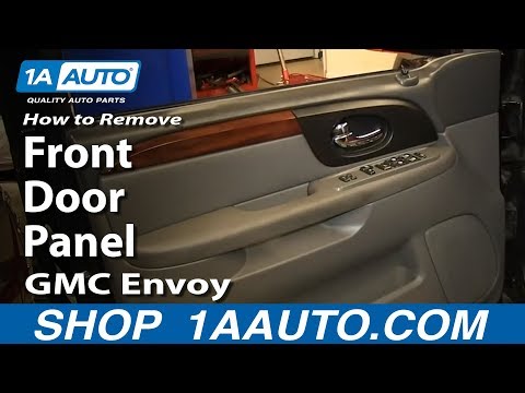 How To remove Install Front Door Panel GMC Envoy