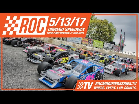 2017 RoC Modifieds @ Oswego Speedway Highlights