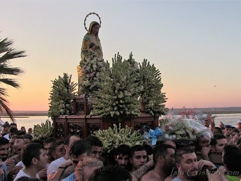 Desembarco de la Virgen del Mar 2018 (Isla Cristina)