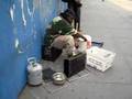 drums' beat homeless music 5th Avenue New York