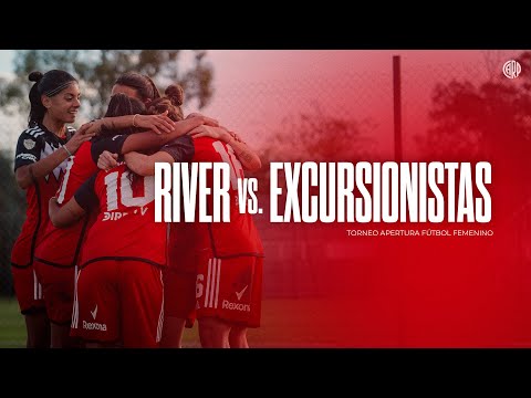 River vs. Excursionistas [Fútbol femenino - EN VIVO]