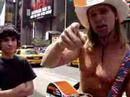 EricStrifflerVids - The Naked Cowboy (Robert Burke) is one of New York City's top tourist attractions! He plays guitar in Times Square in just his underwear, boots, and a hat ov...