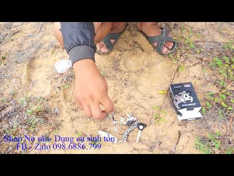 Cách sử dụng móc leo tường đa năng - Nỏ săn Việt Nam