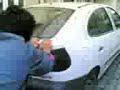 Ricardo Joao e Alex a Empurrar o Carro