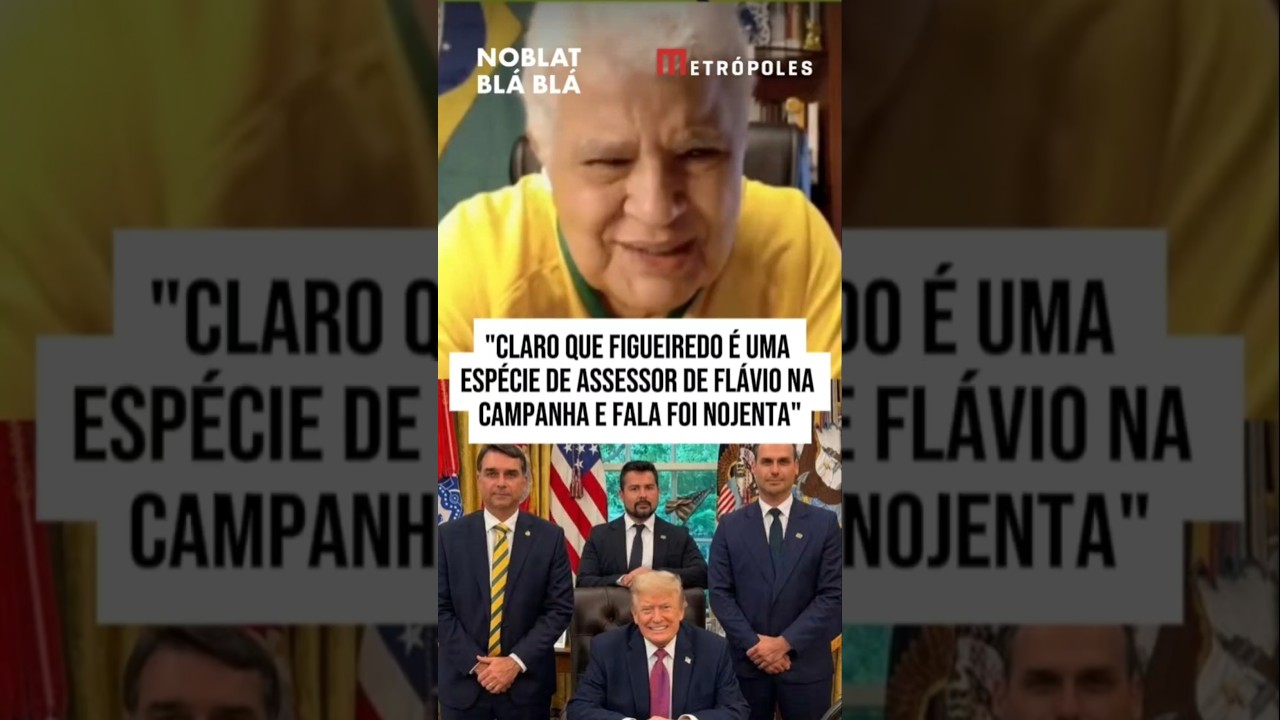 Flávio Bolsonaro e a fala desastrosa do amigo "assessor" Paulo Figueiredo #shorts #notícias