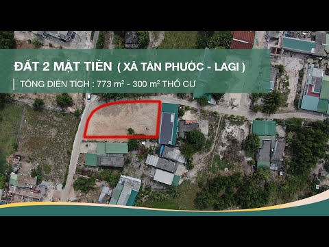 ĐẤT 2 MẶT TIỀN Đường Nguyễn Du Xã Tân Phước - Lagi Bình Thuận