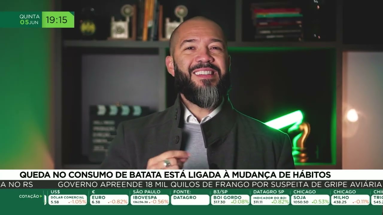 Queda no consumo de batata está ligadas à mudança de hábitos