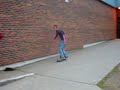 skateboard in the nuts