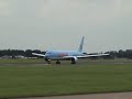 doncaster airport  uk  b767 cancun   b737 mahon