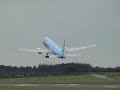 doncaster airport  uk  b767 cancun   b737 mahon