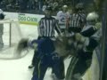 Kevin Bieksa vs B.J. Crombeen Round 1 Nov 10, 2009