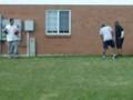 Cuse VS Akron Kslay doing em sleez-e