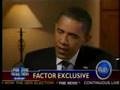 Barack Obama admits the surge worked on Bill O'reilly show.