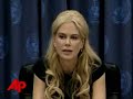 Pregnant Kidman on Violence Against Women Pregnant Kidman on Violence Against Women