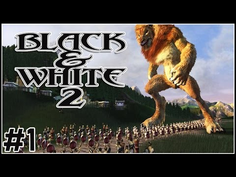 black and white - We get started in Black & White 2 by raising our initial god creature, a lovely young cow called... Buttercup. Then I drop a boulder on somebody's head and f...