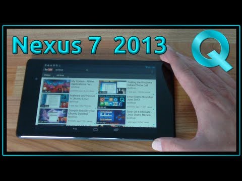 Unboxing & Look at Google Nexus 7 2013
